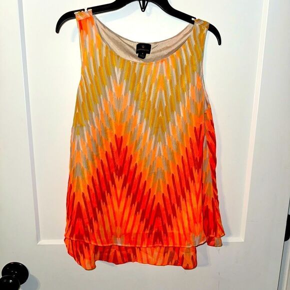 WORTHINGTON BRAND WOMENS SLEEVELESS BLOUSE - Picture 1 of 5